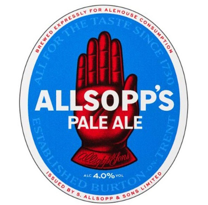 Allsopp's Pale Ale 4.4% 9g (CASK)